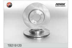 Тормозной диск для MAZDA 3 (BL) 1.6 MZR CD 2008-2013, код двигателя Y601,Y642, V см3 1560, кВт 80, л.с. 109, Дизель, FENOX TB219120