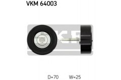 Ролик VKM64003 для MAZDA 3 (BL) 2.5 2009-2014, код двигателя L5-VE, V см3 2488, кВт 122, л.с. 166, бензин, Skf VKM64003